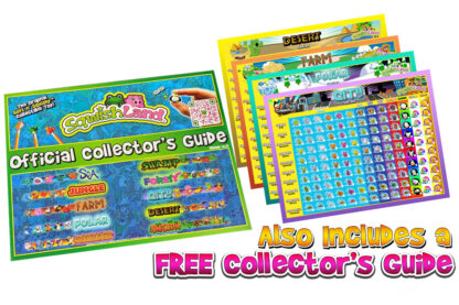 A set of six posters with the words " collector 's guide ".