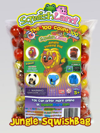 A bag of squish land jungle swashbags